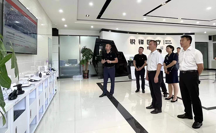 Information丨The deputy mayor of Guilin City, led a team to Refine Medical for inspection and guidance